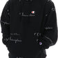 Champion Men's Reverse Weave All Over Logo Hoodie Black Size XX-Large