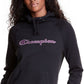 Champion Women's Logo Pullover Hoodie Black Size Small