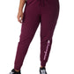 Champion Women's Powerblend Ribbed Joggers Purple Size 3X