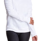 Champion Women's Powerblend Boyfriend Crewneck Top White Size Medium
