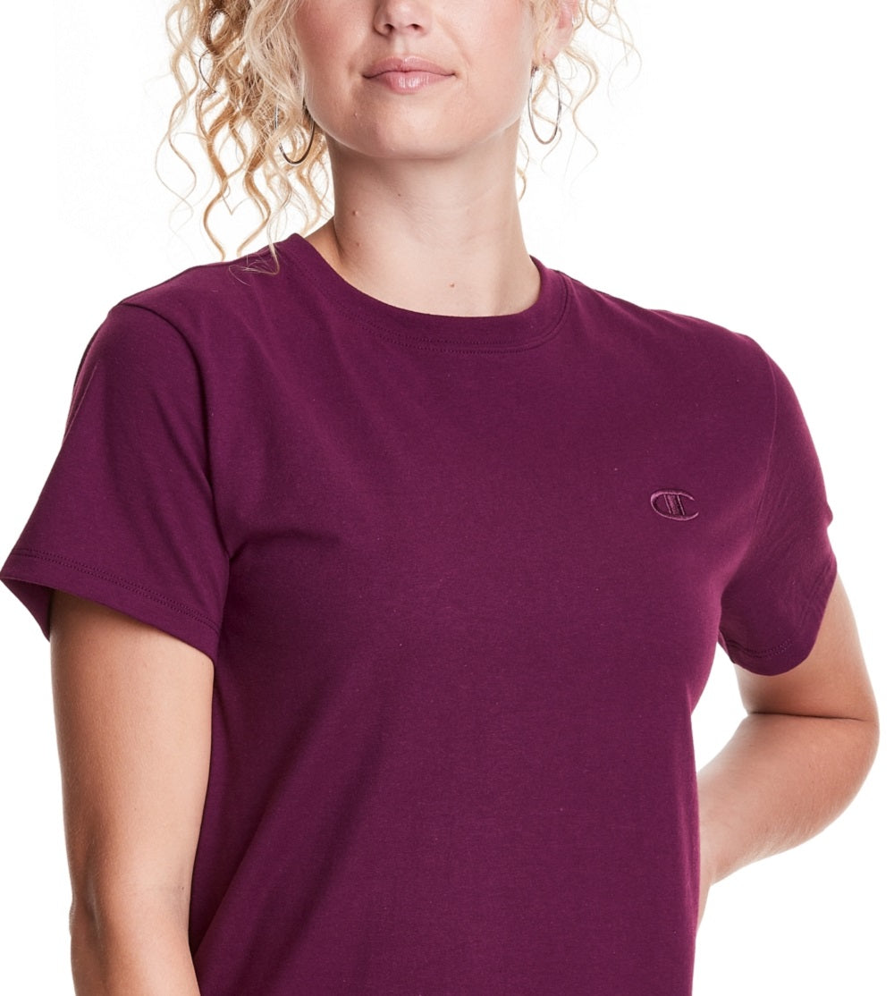Champion Women's Classic T-Shirt Purple Size XX Large