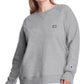 Champion Women's Power Blend Boyfriend Sweatshirt Gray Size 4X
