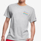 Champion Men's Equal V2 Logo Graphic T-Shirt Gray Size Large