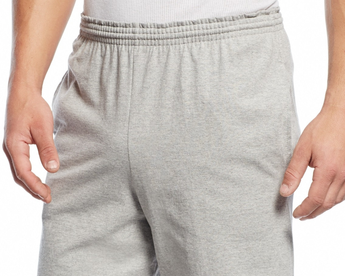 Champion Men's 9 Jersey Shorts Gray Size XX-Large