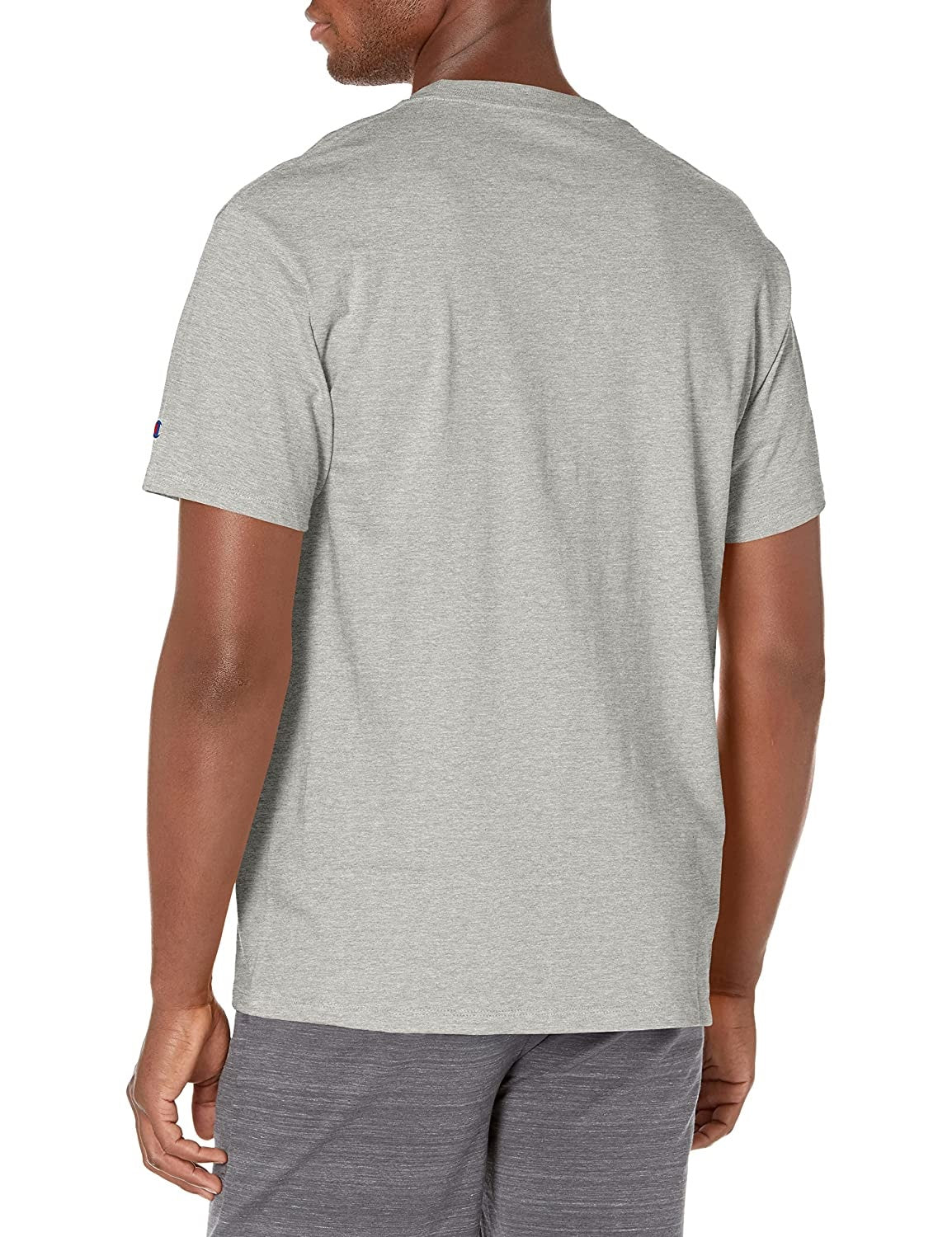 Champion Men's Repeat Ripple Graphic Tee Gray Size XX-Large