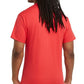 Champion Men's Classic Script Logo Crewneck T-Shirt Red Size Large