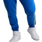 Champion Men's Powerblend Graphic Jogger Sweatpants Blue Size Large