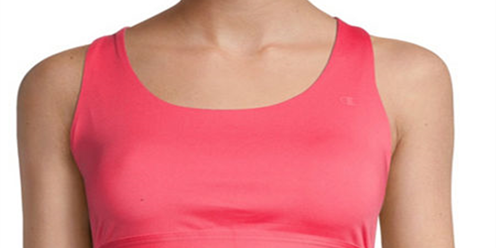 Champion Women's Medium Support Sports Bra Pink Size XX-Large