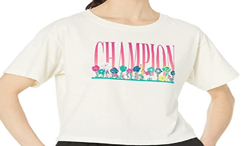 Champion Women's The Cropped Tee Brown
