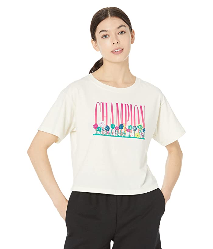 Champion Women's The Cropped Tee Brown