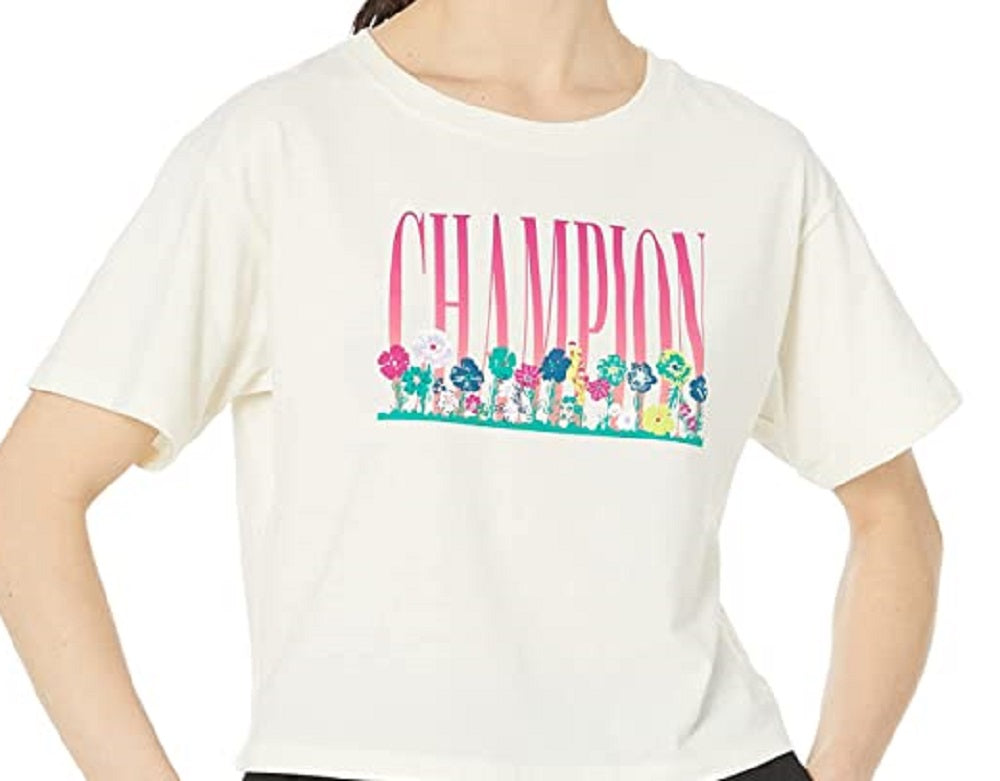 Champion Women's The Cropped Tee Brown