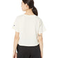 Champion Women's Graphic Floral Cropped Tee Brown Size Large