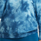 Champion Women's Fleece Ombre Dyed Crewneck Sweatshirt Blue