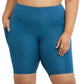 Champion Women's Absolute Eco Bike Shorts Blue Size 2X