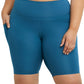 Champion Women's Absolute Eco Bike Shorts Blue Size 3X