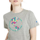 Champion Women's Classic Short Sleeve T-Shirt Gray Size Large