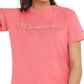 Champion Women's Classic Logo T-Shirt Pink Size X Small
