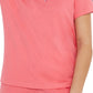 Champion Women's Classic Logo T-Shirt Pink Size X Small