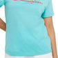 Champion Women's Classic Logo T-Shirt Blue
