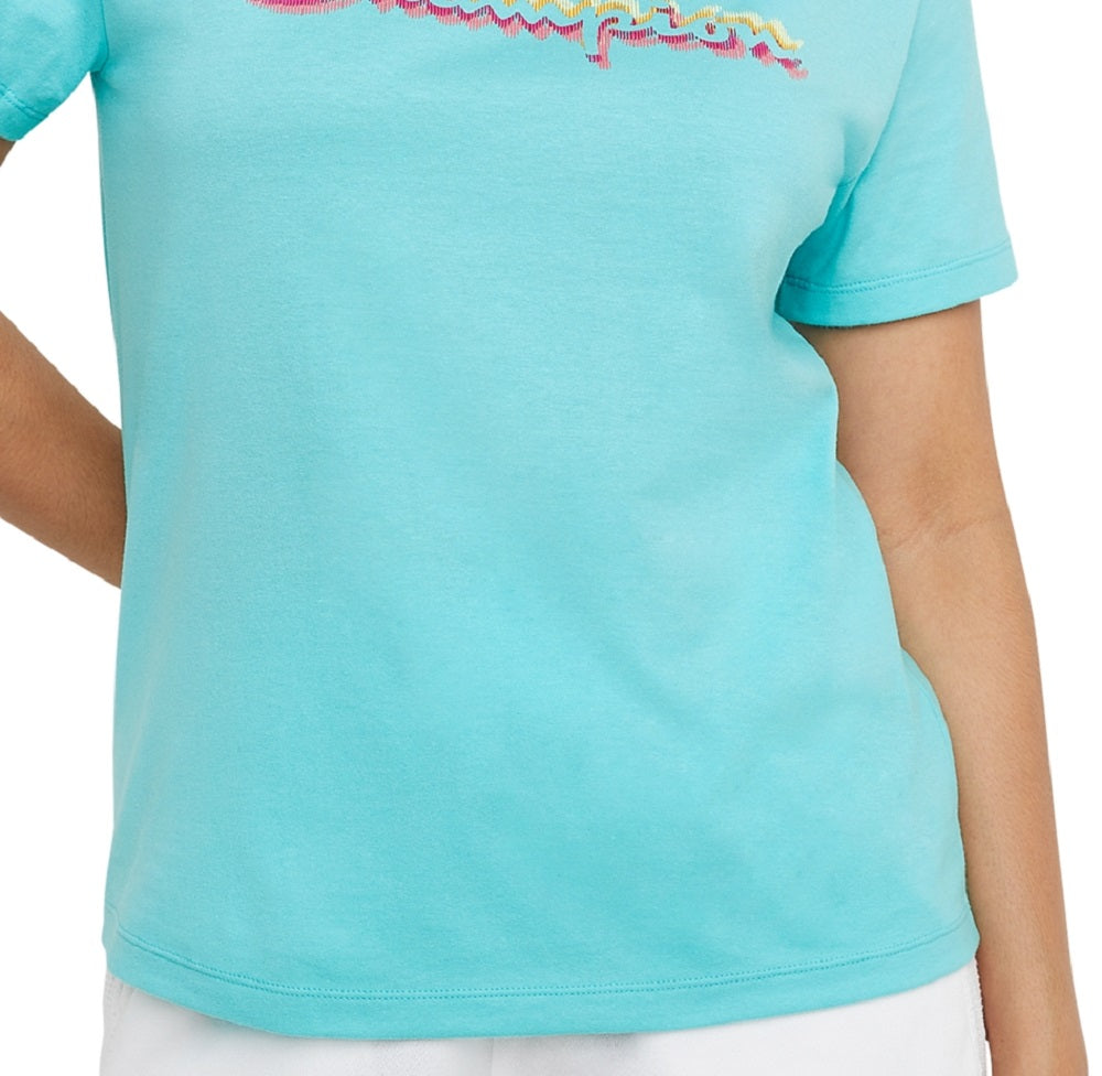 Champion Women's Classic Logo T-Shirt Blue