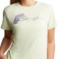Champion Women's Classic T-Shirt Green Size XX-Large