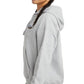 Champion Women's Relaxed Logo Fleece Sweatshirt Hoodie Gray Size Large
