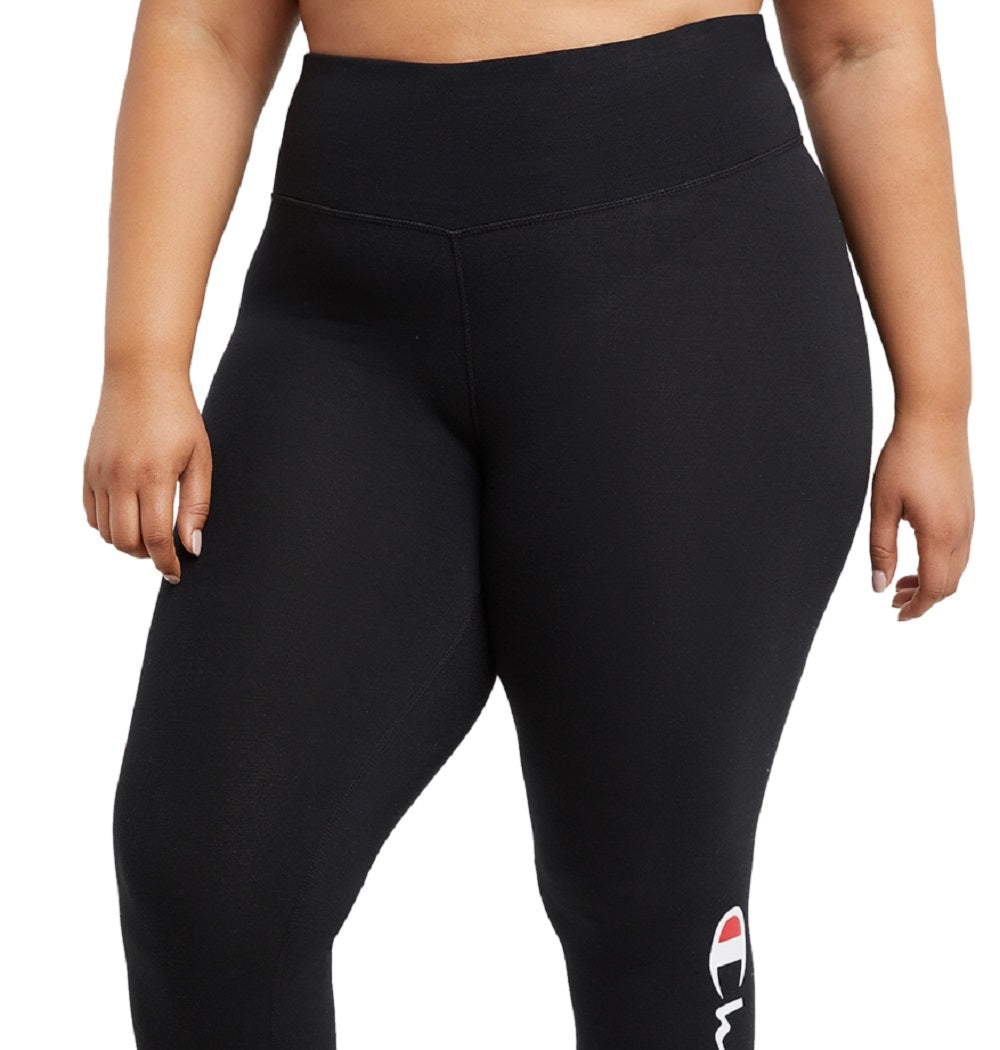 Champion Women's 7/8 Leggings Black Size 1X
