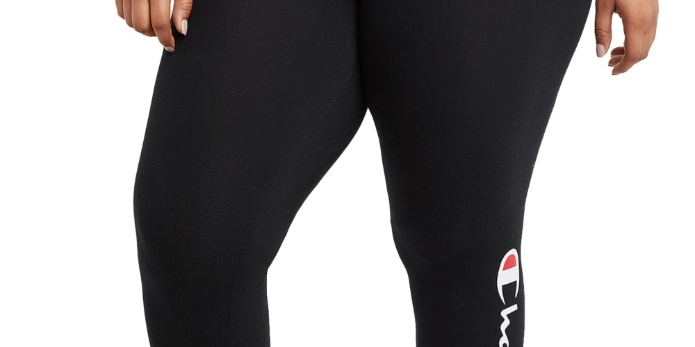 Champion Women's Plus Leggings Black Size 2X