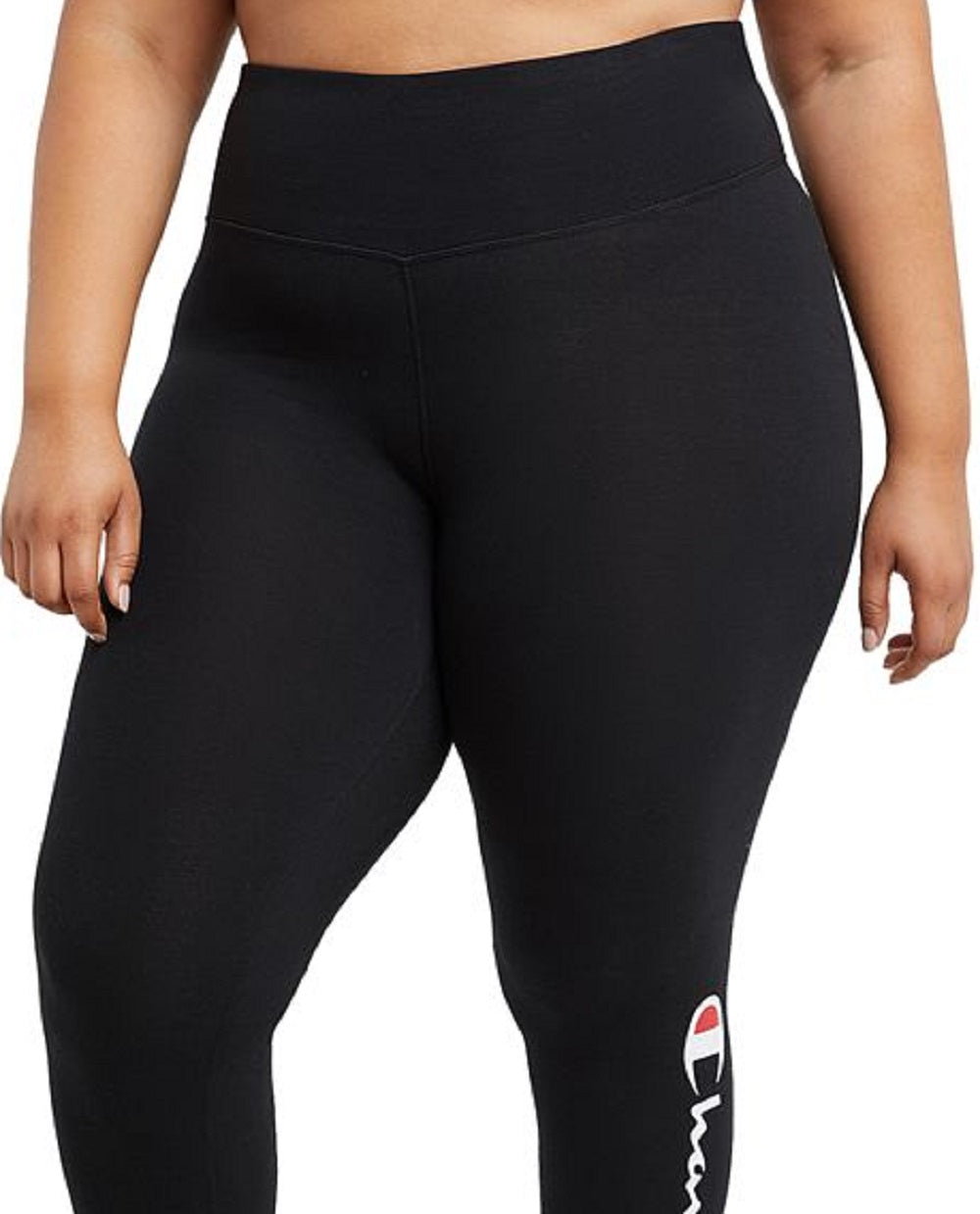 Champion Women's 7/8 Leggings Black Size 3X
