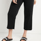 Champion Women's Campus French Terry Wide Leg Crop Black Size XX Large