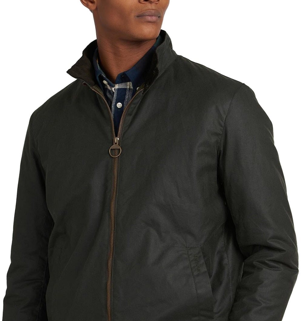Barbour Men's Harrington Quilt Jacket Green Size Medium