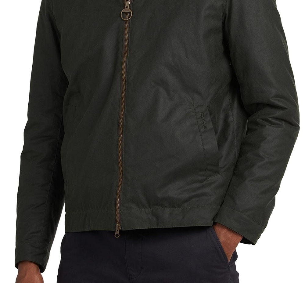 Barbour Men's Harrington Quilt Jacket Green Size Medium