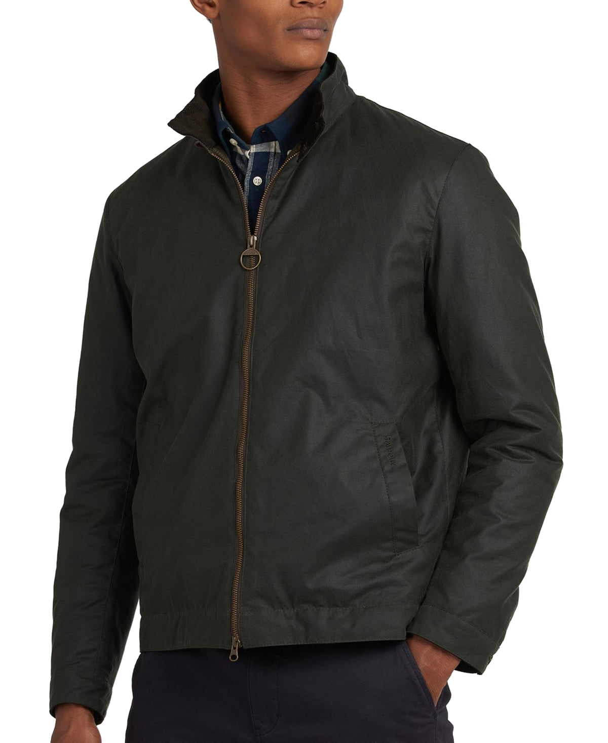 Barbour Men's Harrington Quilt Jacket Green Size Medium
