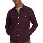 Barbour Men's Carrbridge Over Shirt Purple Size M
