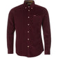 Barbour Men's Ramsey Tailored Fit Corduroy Shirt Red Size Small