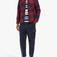 Barbour Men's Hordon Over Shirt Blue Size Large