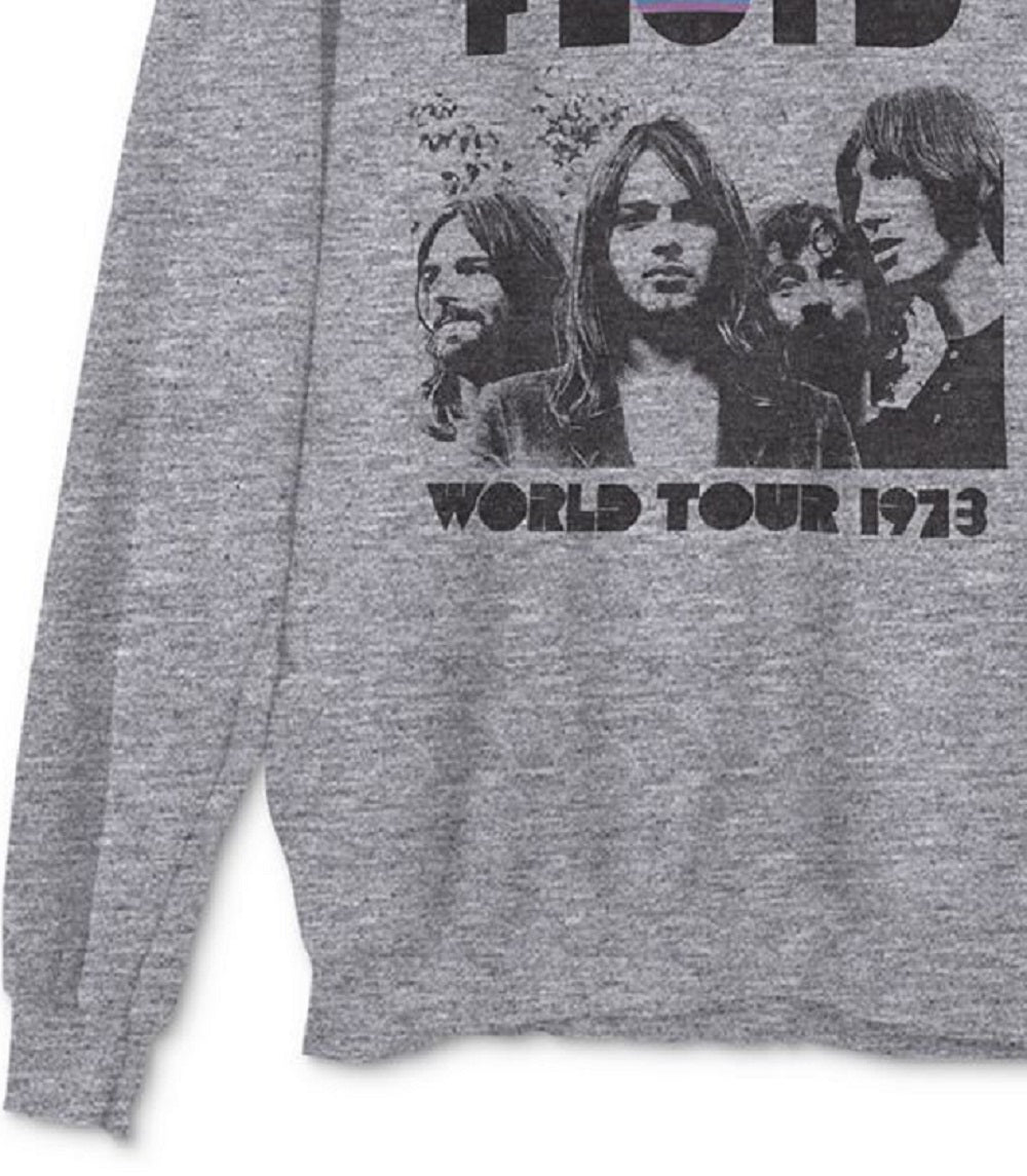 Junk Food Women's Floyd Tour Sweatshirt Gray Size Large