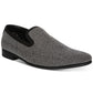 Steve Madden Men's Mezoryz Stud Smoking Slipper Black/silver