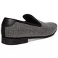 Steve Madden Men's Mezoryz Stud Smoking Slipper Black/silver