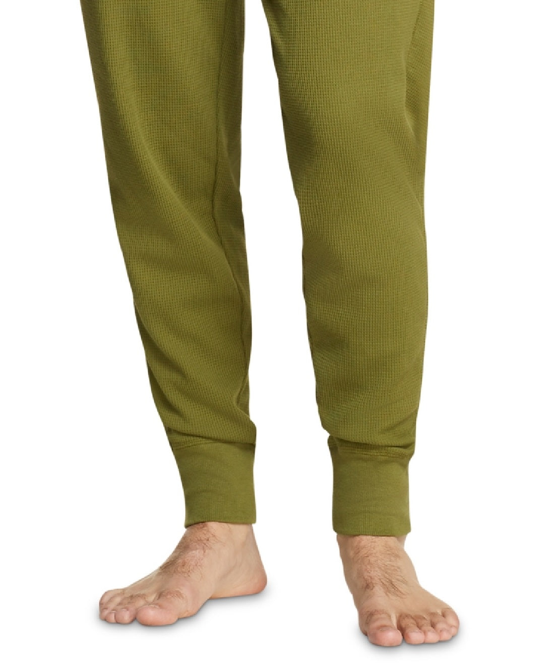 Tommy Hilfiger Men's Thermal Joggers Green Size XX-Large