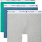 Tommy Hilfiger Men's 3 Pk Classic Cotton Boxer Briefs Green Size Large