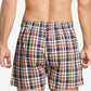 Tommy Hilfiger Men's 3 Pk Classic Printed Cotton Poplin Boxers Blue Size XXL
