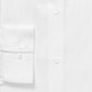 Calvin Klein Men's Steel Slim Fit Wrinkle Free Herringbone Dress Shirt White Size 15.5X32X33