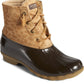 Sperry Women's Saltwater Duck Booties Brown Size 7.5 M
