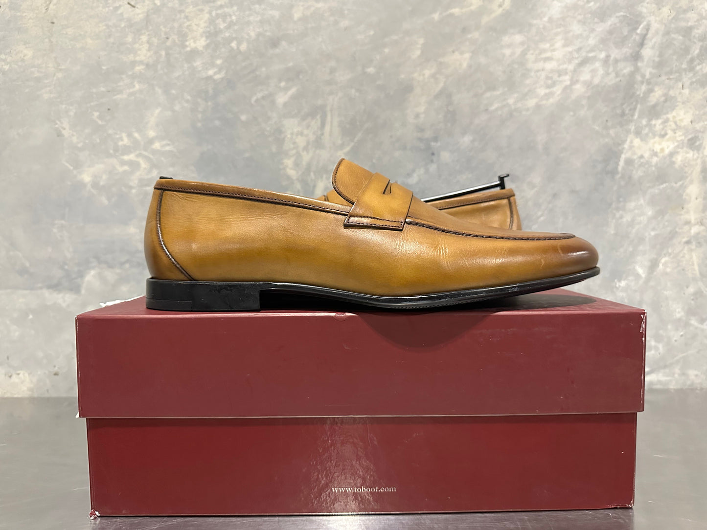 To Boot New York Men's Portofino Penny Loafer Brown Size 11 M