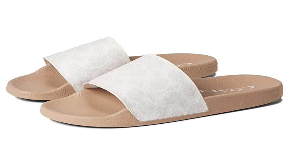 Coach Women's Udele Slide Brown Size 10 B
