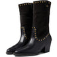 Coach Women's Pheobe Leather Bootie Black Size 8.5M