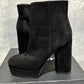 Coach Women's Iona Suede Bootie Black Size 7.5 B