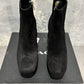 Coach Women's Iona Suede Bootie Black Size 7.5 B