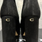 Coach Women's Iona Suede Bootie Black Size 7.5 B